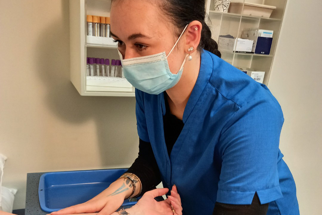 Making the difference through phlebotomy – Jasmine Clark